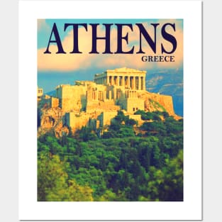 Athens Greece Posters and Art